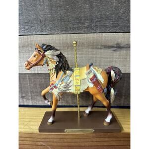 Trail Of Painted Ponies "Native Dancer" #4018387 with box Carousel Horse